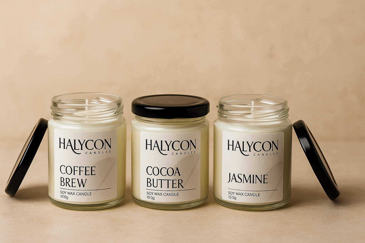 Jar candle | Scented Jar Candle | Pack of 3 | medium size