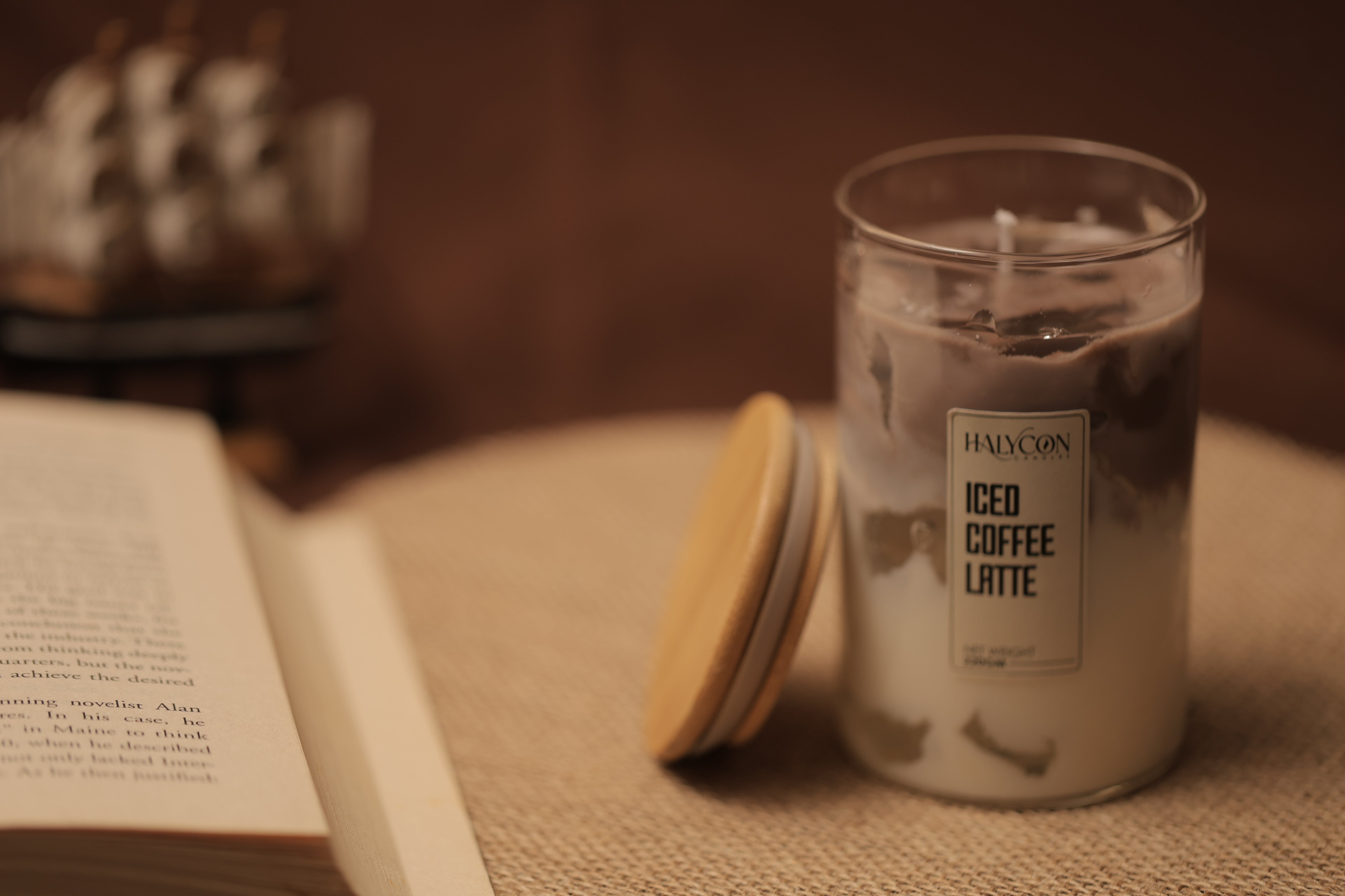 Iced Coffee Latte | Soy Wax Candle | Iced Latte Candle | Scented Candle