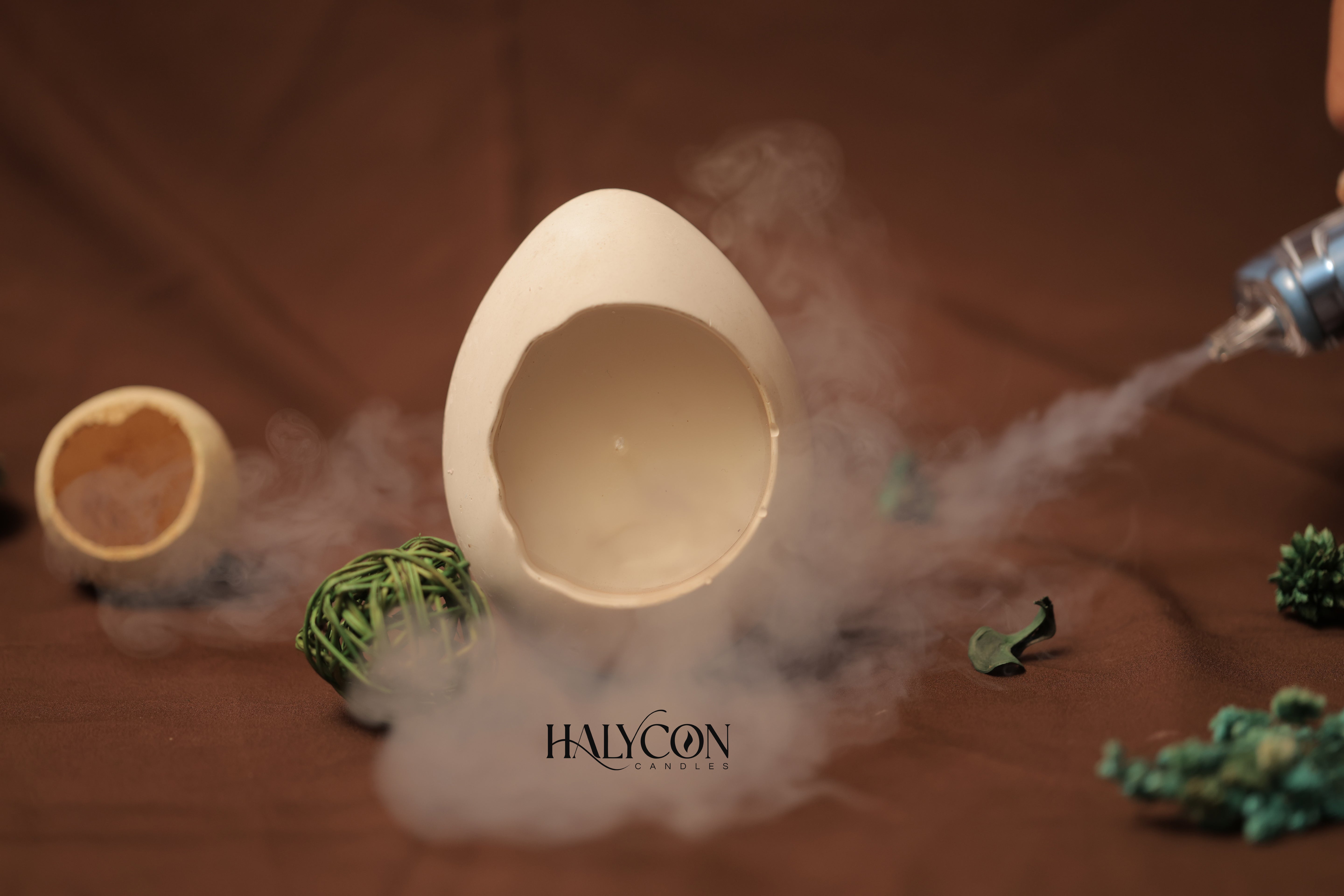 Egg Shell | 100% Soy Wax Candle | Best For Home Decor