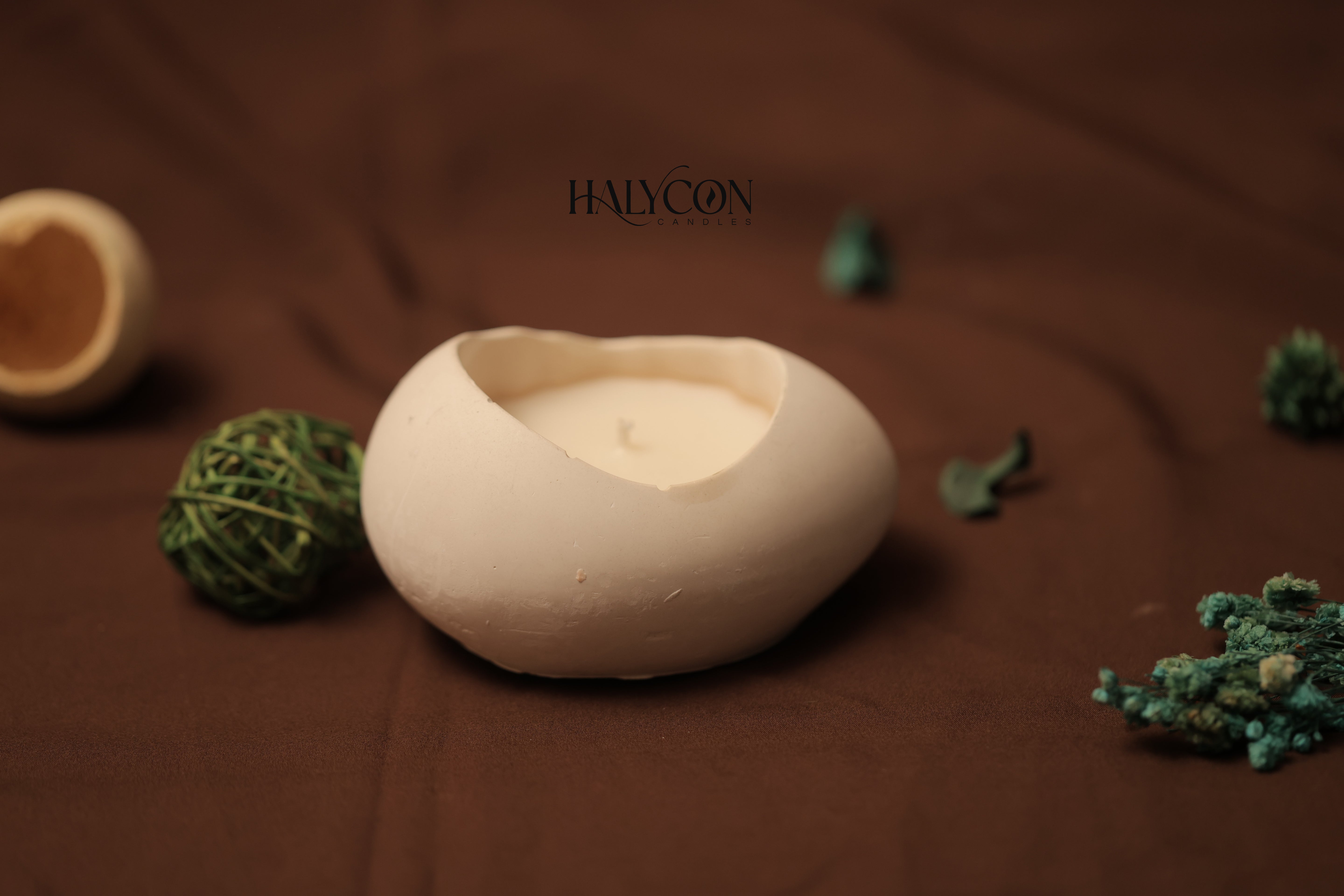 Egg Shell | 100% Soy Wax Candle | Best For Home Decor