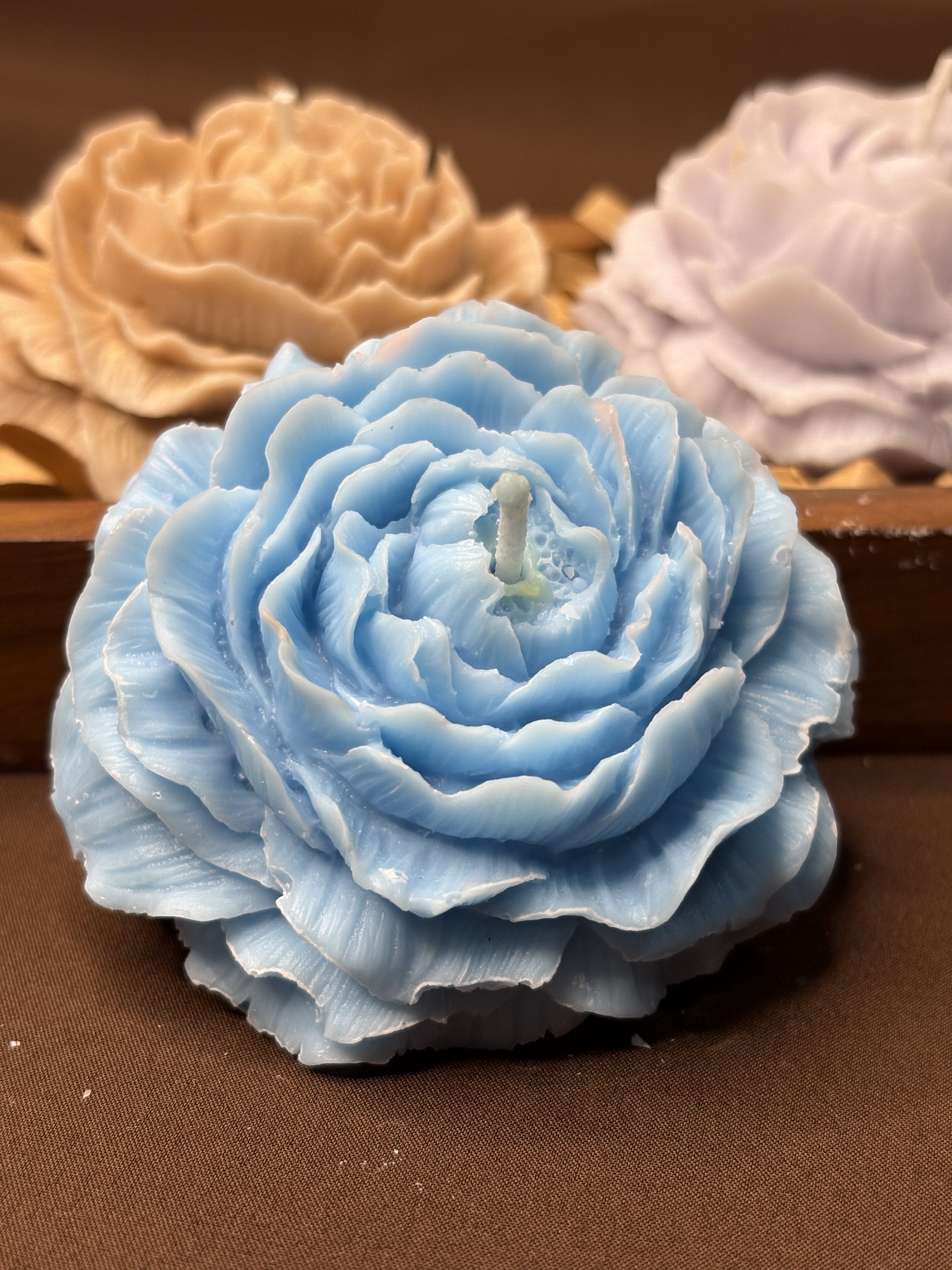 Peony Candle |  Floral Scented | 100% Pure Soy Wax Candle