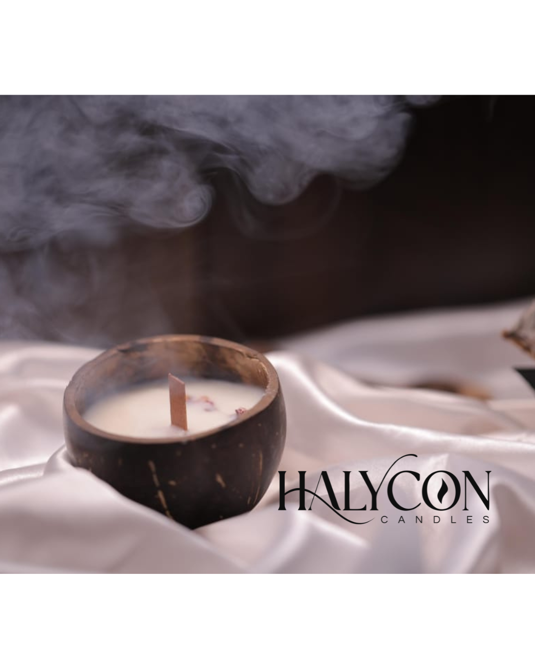 Coconut Shell | Fresh Spieces Scented | Handmade With Love