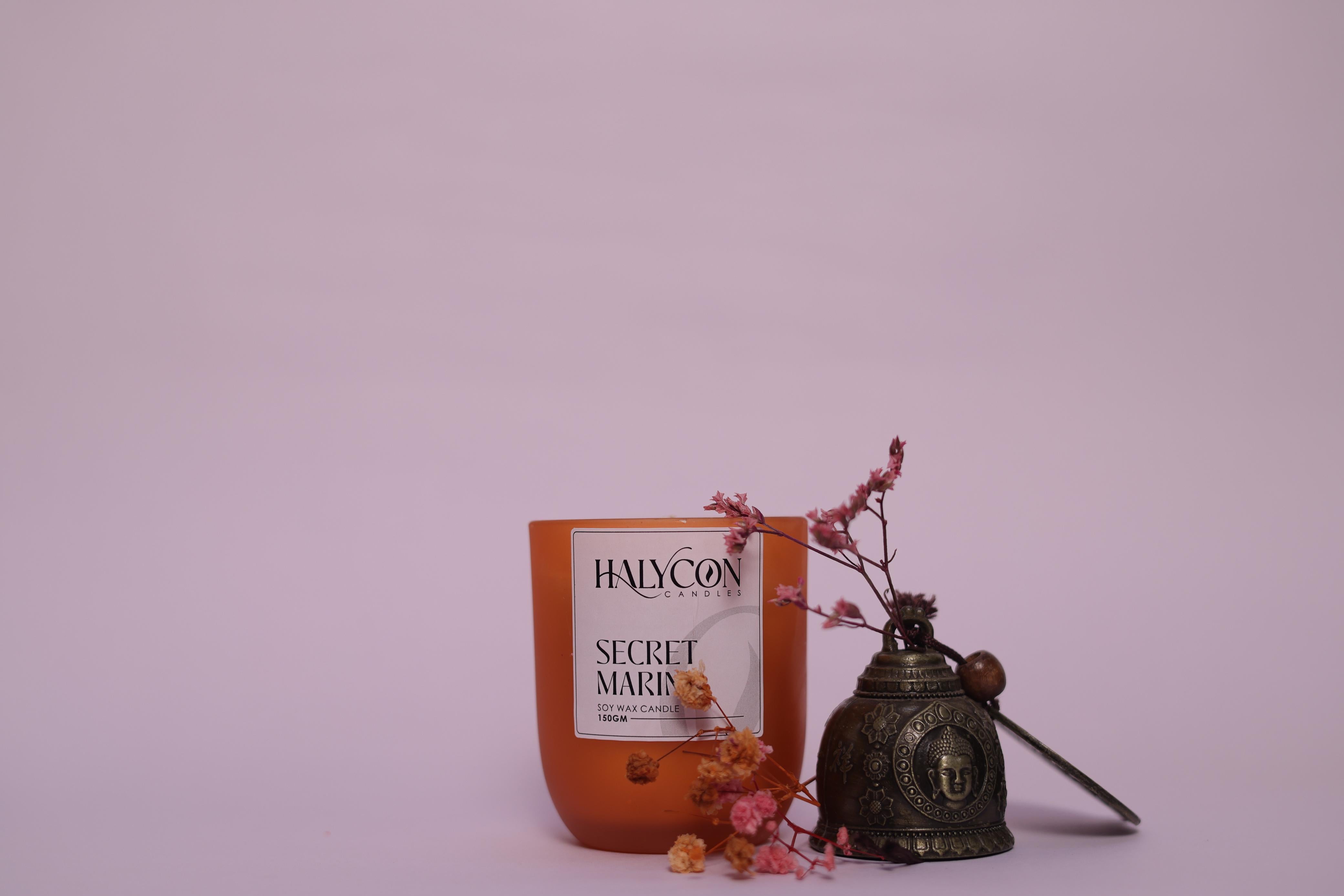 Sceret Marine Candle Jar | Botanical Candle