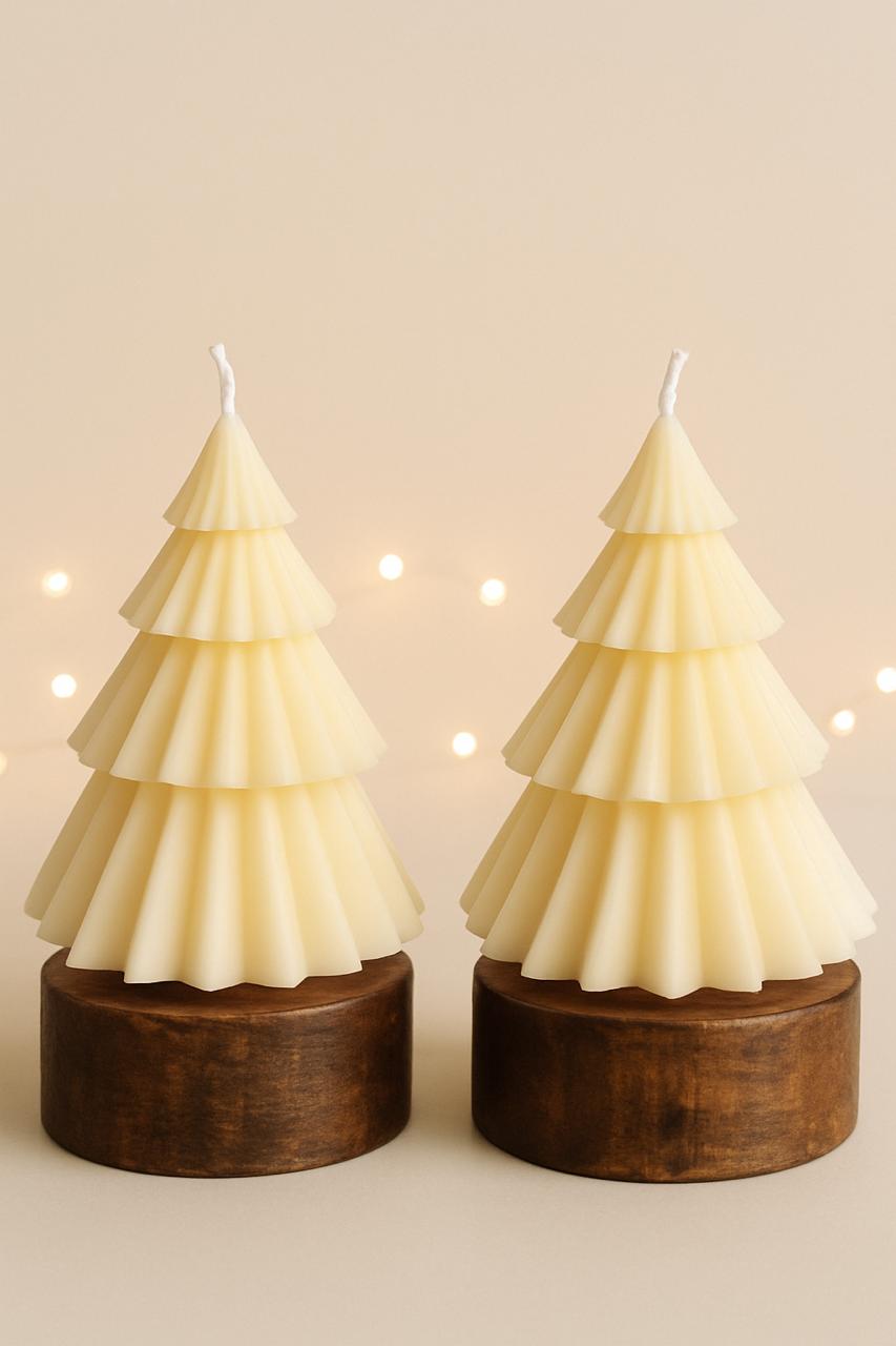 Snowfall Pine Tree Big