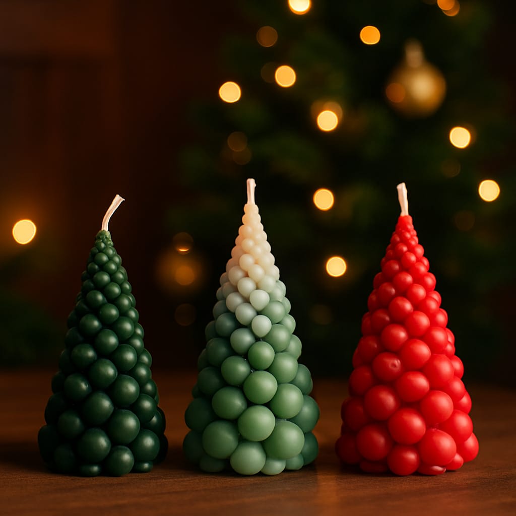 Bubble Tree Candle