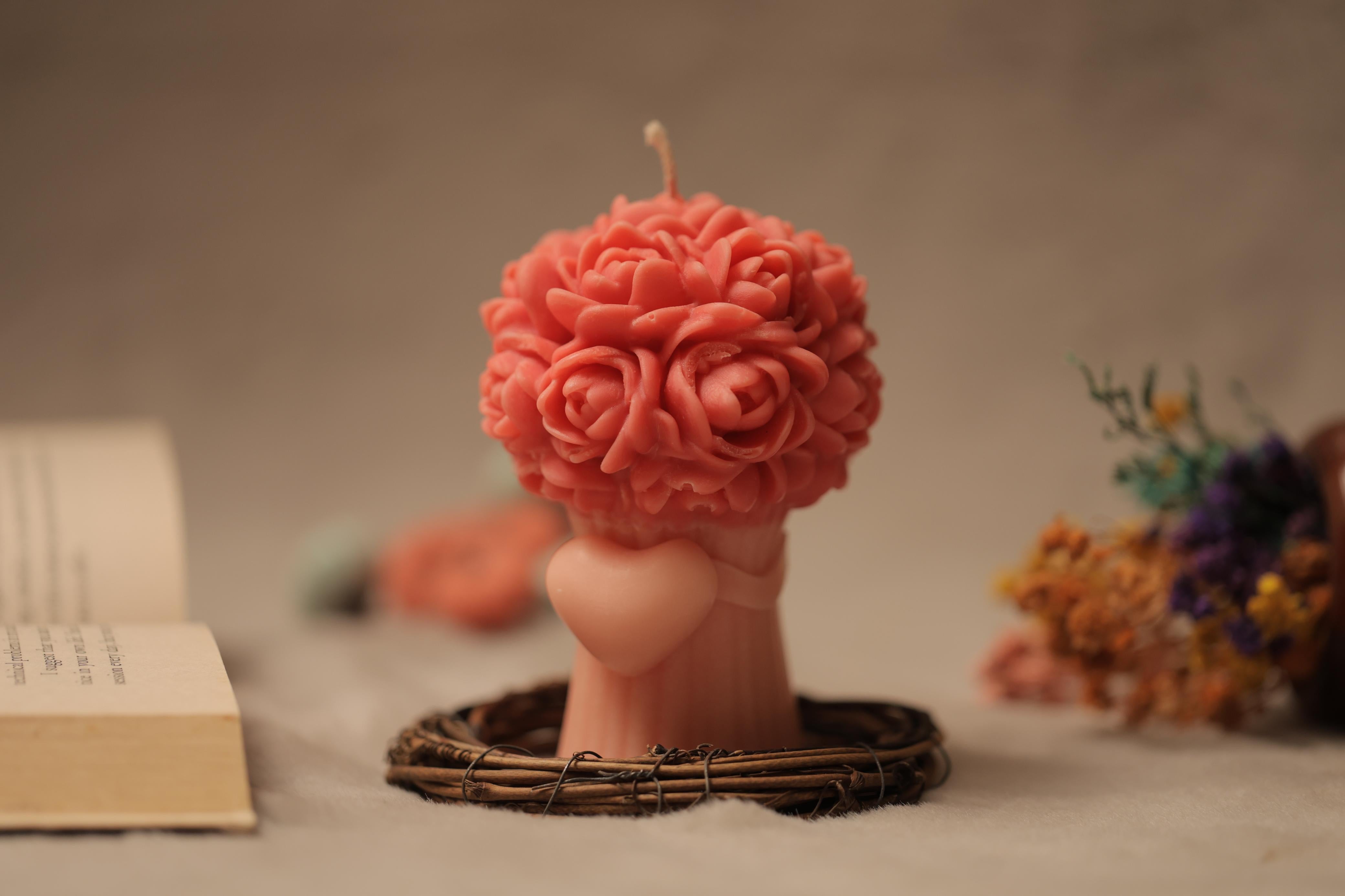 Rose Bouquet | Floral Scented | Premium Soy Wax | Home Decor