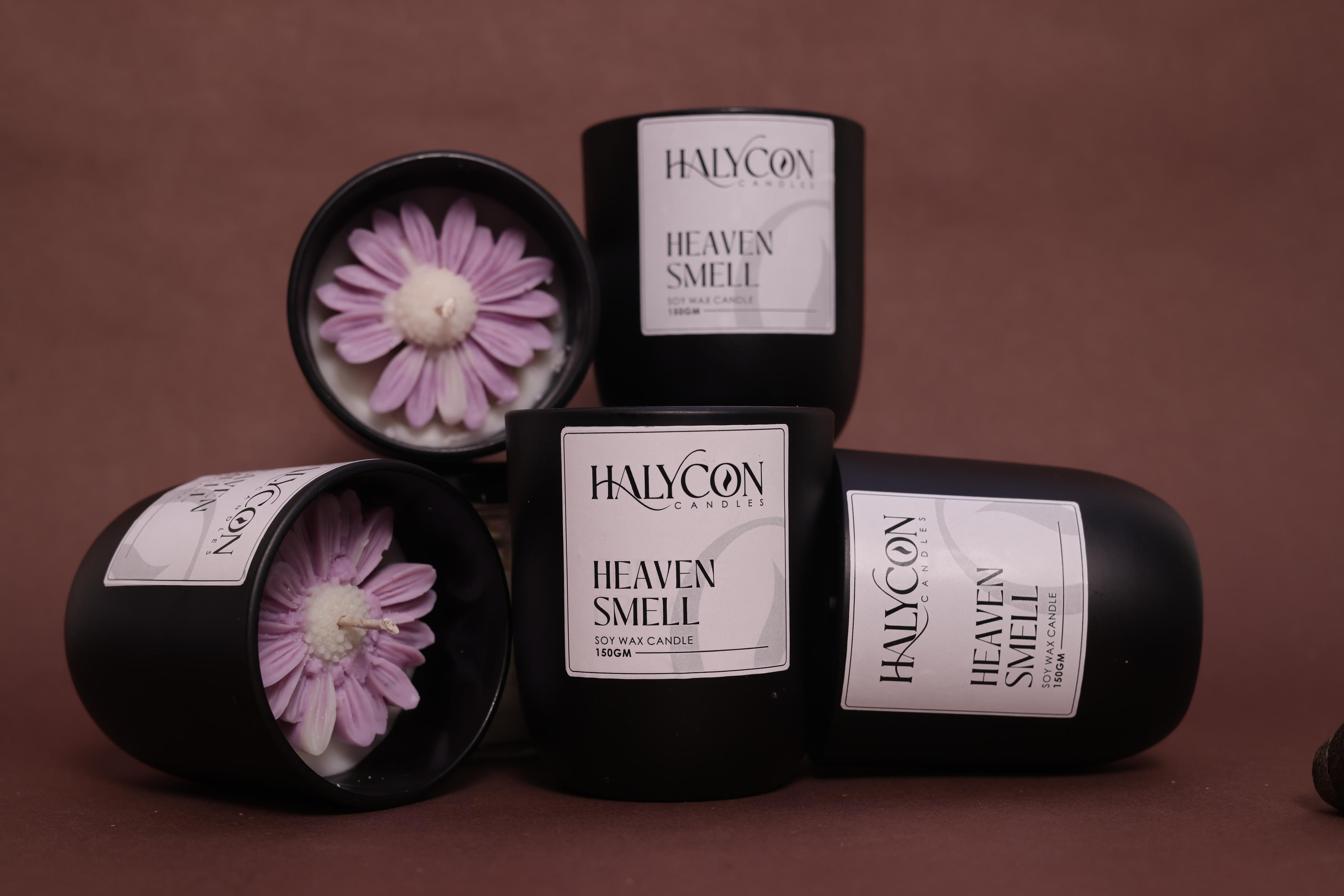 Midnight Daisy Candle | Heaven Smell | 150Gm | Soy Wax | 100% Premium