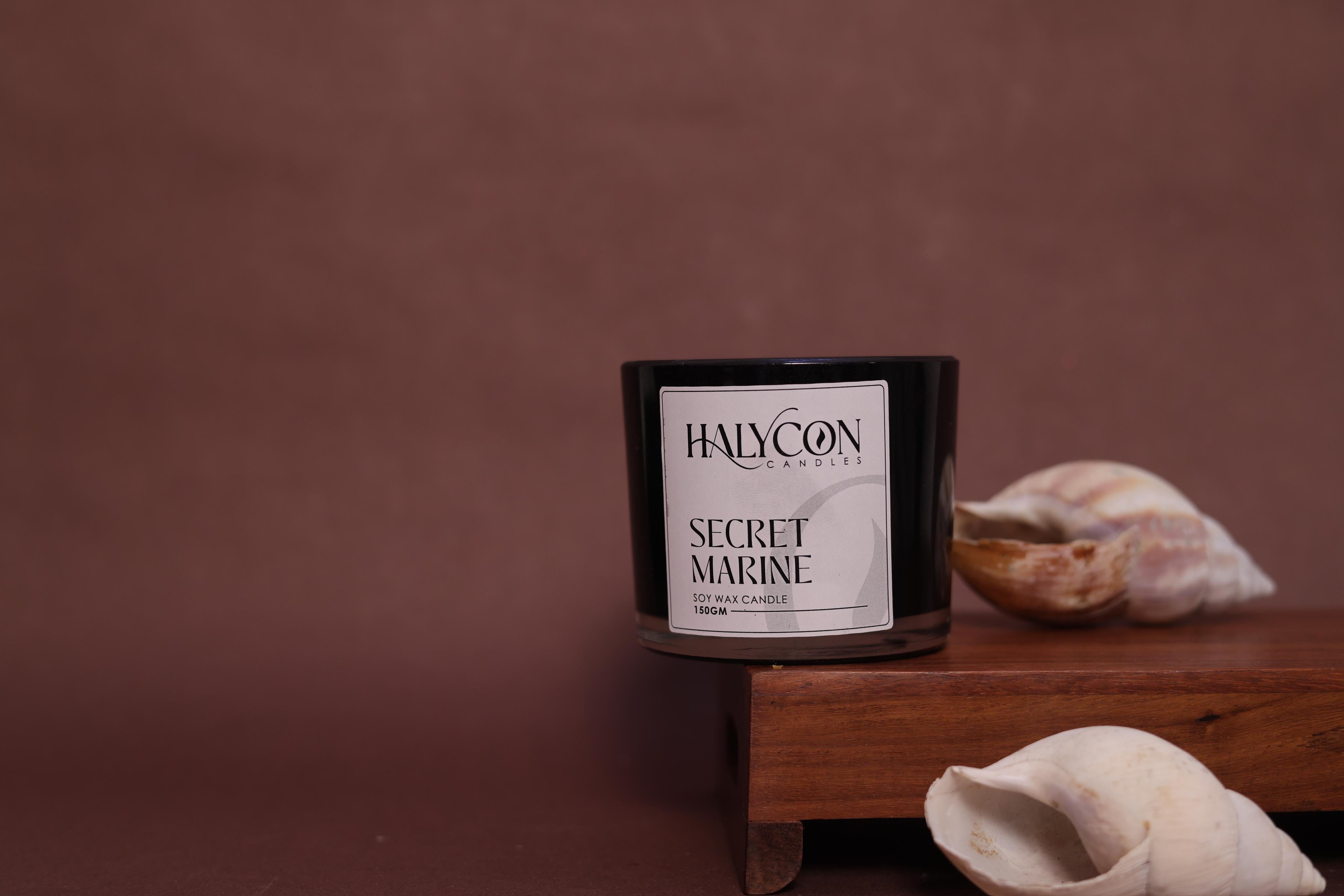 Secret Marine | Sea Theme candle |Scented Candle |